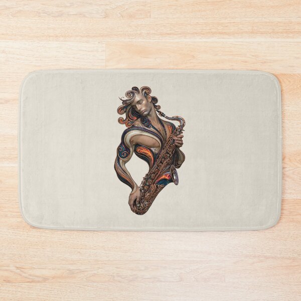 Item preview, The Jazz Spirit - Fluid Musician and Saxophone Fusion designed and sold by Rocky Mountain Artistry.
