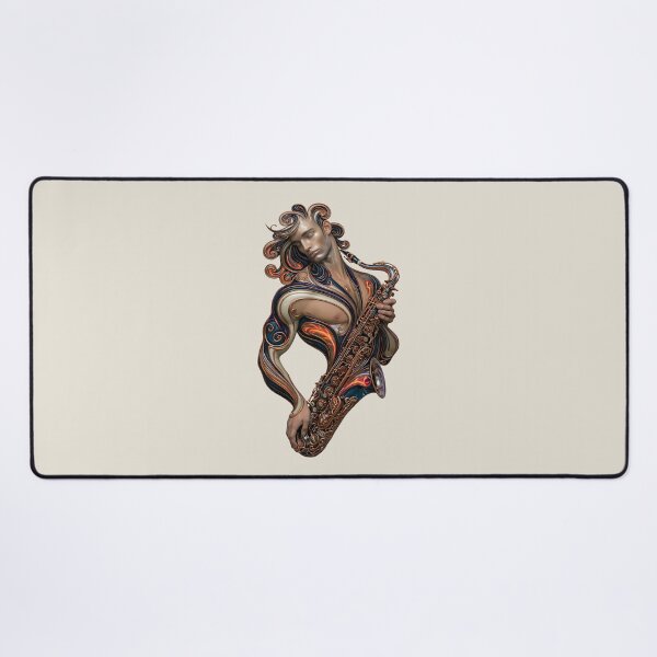 Item preview, The Jazz Spirit - Fluid Musician and Saxophone Fusion designed and sold by Rocky Mountain Artistry.