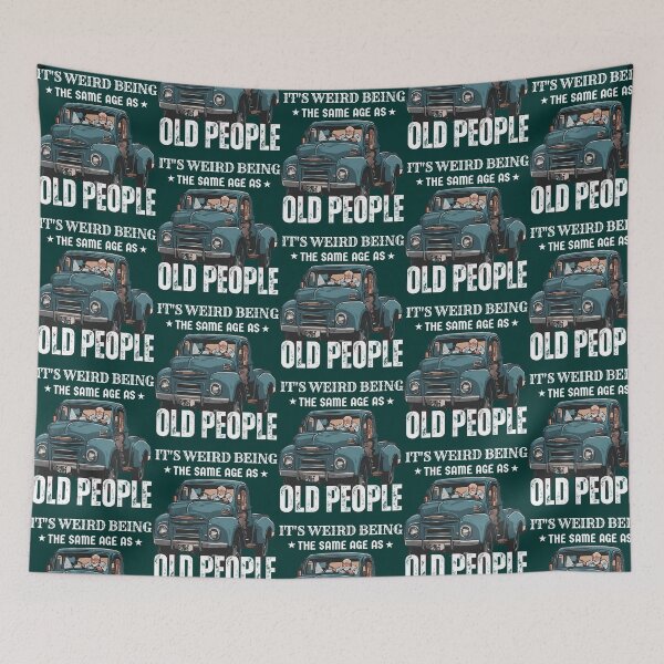 Item preview, Funny Vintage It'S Weird Being The Same Age As Old People designed and sold by EgbertWilson.