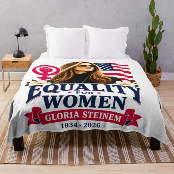 Item preview, Gloria Steinem, Equality for Women, Feminist, Women's Rights designed and sold by sonjensenStudio.
