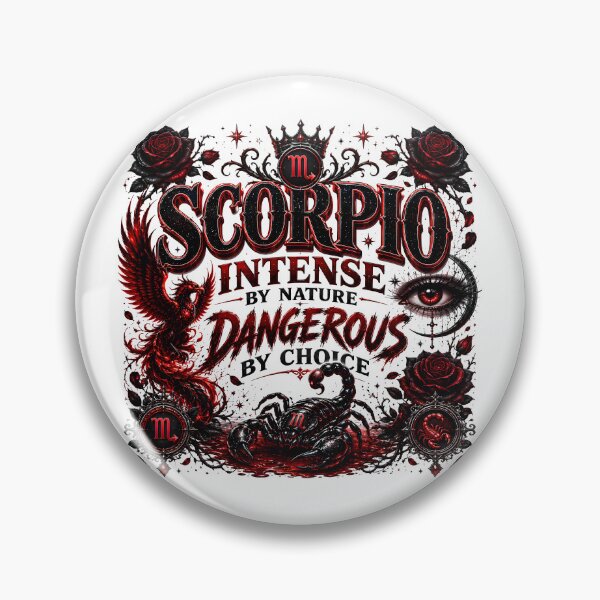 Item preview, scorpio traits, scorpio season, scorpio personality, scorpio artwork, scorpio birthstone designed and sold by TrueArtVibes.