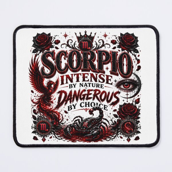 Item preview, scorpio traits, scorpio season, scorpio personality, scorpio artwork, scorpio birthstone designed and sold by TrueArtVibes.