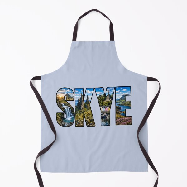 Item preview, Isle of Skye, Scotland Landscape Typography designed and sold by Myra365Art.