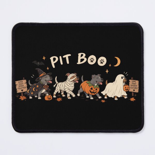 Item preview, Halloween Pitbull Ghost Dog, Funny Spooky Pit Boo Pumpkin Dog, Cute Pittie Dog Mom Halloween Gift designed and sold by Quiajia.
