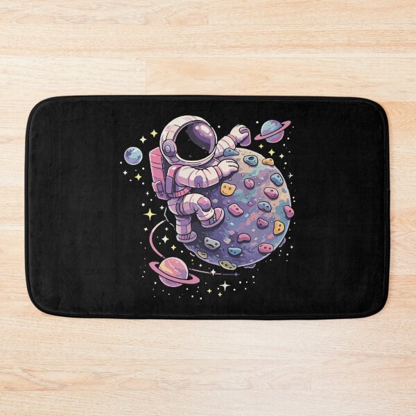 Item preview, Cute astronaut bouldering on Planet designed and sold by Pineapple-Tree.