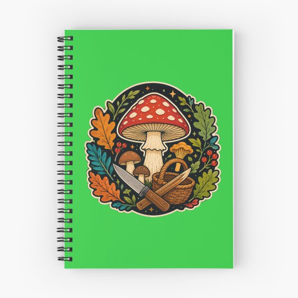 Item preview, Mushroom Foraging Club Emblem designed and sold by BIM-BEAR.