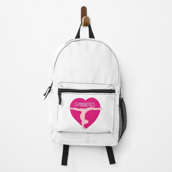 Item preview, Gymnastics Heart - Hot Pink designed and sold by BibidibuDesigns.