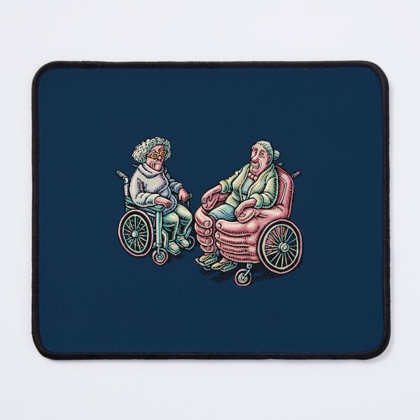 Item preview, Older Women In Wheelchairs One Wheelchair Is Giant Caring Hands designed and sold by EgbertWilson.