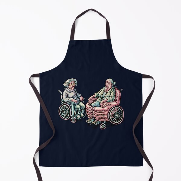 Item preview, Older Women In Wheelchairs One Wheelchair Is Giant Caring Hands designed and sold by EgbertWilson.