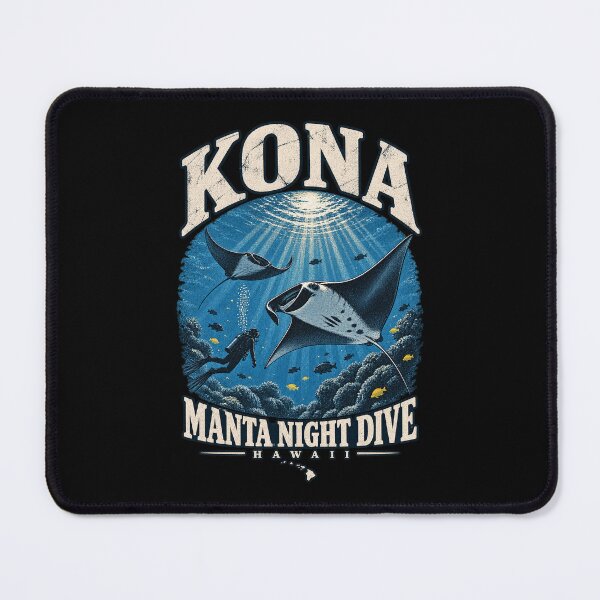 Item preview, Kona Manta Ray Night Dive Hawaii Scuba Diving designed and sold by SubtleSplit.
