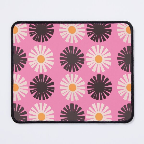 Item preview, Pink Pop Daisies – Bold Retro Floral Pattern designed and sold by Louise Wersäll.