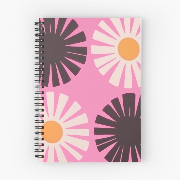 Item preview, Pink Pop Daisies – Bold Retro Floral Pattern designed and sold by Louise Wersäll.