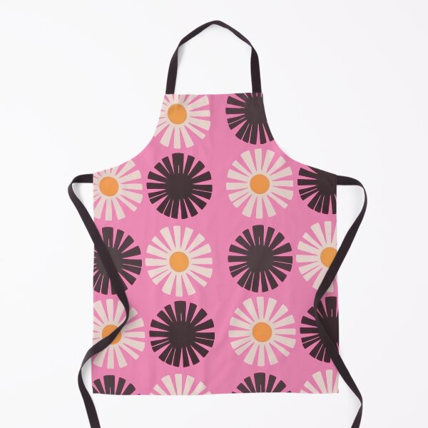 Item preview, Pink Pop Daisies – Bold Retro Floral Pattern designed and sold by Louise Wersäll.