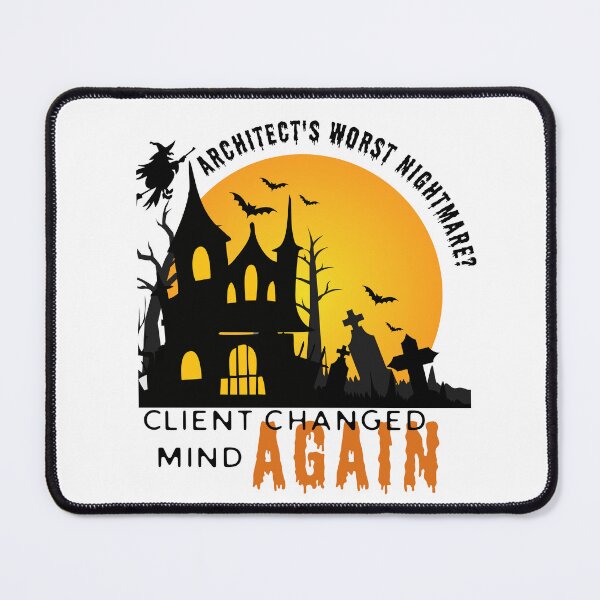 Item preview, Halloween Architect Shirt, Worst Nightmare designed and sold by BlueprintBold.