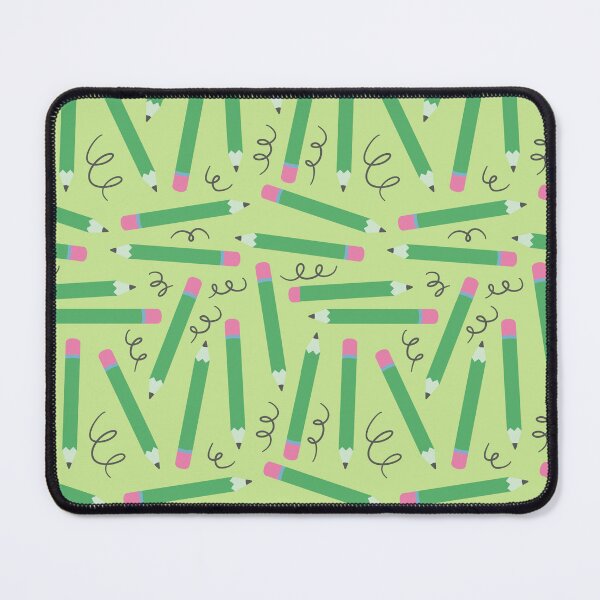 Item preview, Back to School Doodles – Playful Pencil & Scribble Pattern | Green designed and sold by Frohyou.