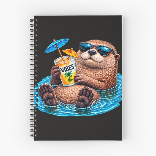 Item preview, Chill Otter Summer Vacation designed and sold by Houldi.