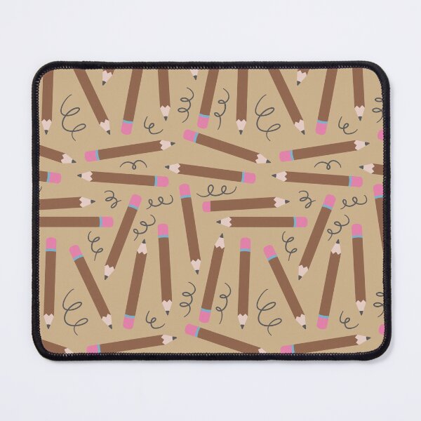 Item preview, Back to School Doodles – Playful Pencil & Scribble Pattern | Brown designed and sold by Frohyou.