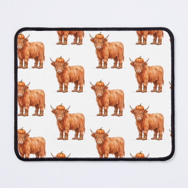 Item preview, Pumpkin Highland Calf designed and sold by Roy & Tiffany.