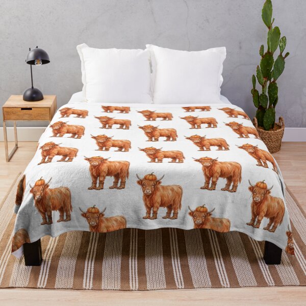Item preview, Pumpkin Highland Calf designed and sold by Roy & Tiffany.