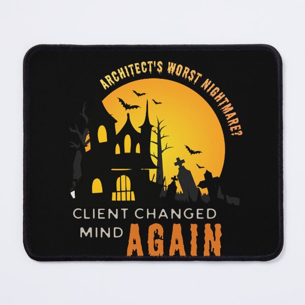 Item preview, Halloween Architect Shirt, Worst Nightmare designed and sold by BlueprintBold.