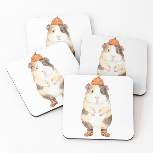 Item preview, Pumpkin Beanie Cavy designed and sold by Roy & Tiffany.