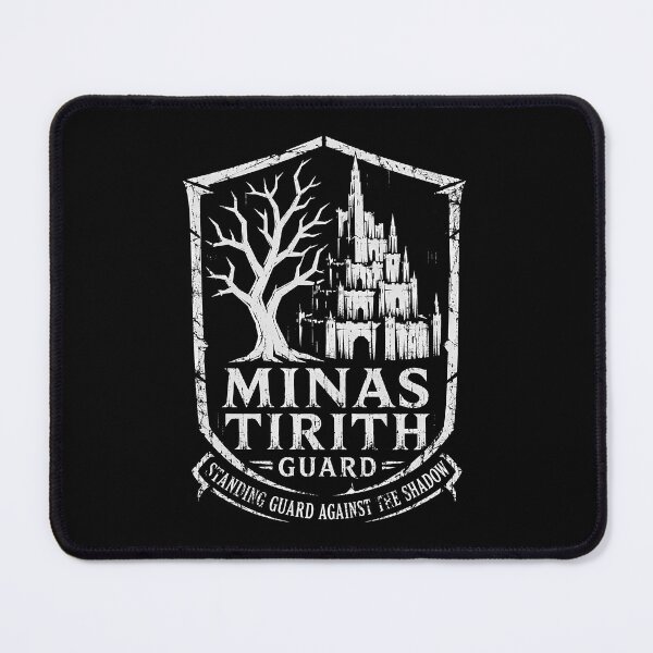 Item preview, Minas Tirith Guard Negative Space Badge designed and sold by agearb.