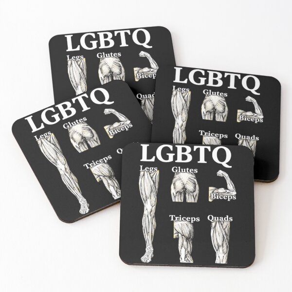Item preview, LGBTQ Legs Glutes Biceps Triceps Quads designed and sold by PolancosusOni.