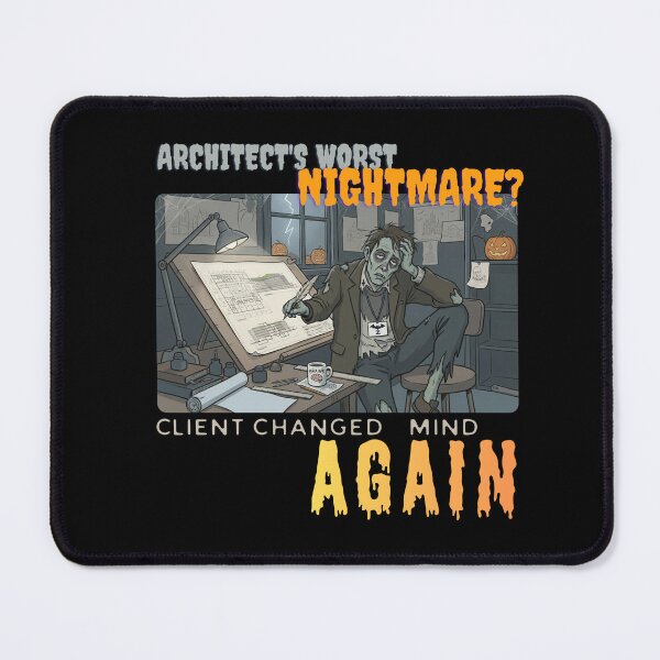 Item preview, Halloween Architect Shirt, Worst Nightmare designed and sold by BlueprintBold.