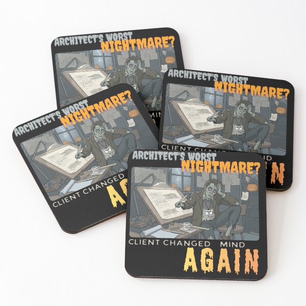 Item preview, Halloween Architect Shirt, Worst Nightmare designed and sold by BlueprintBold.