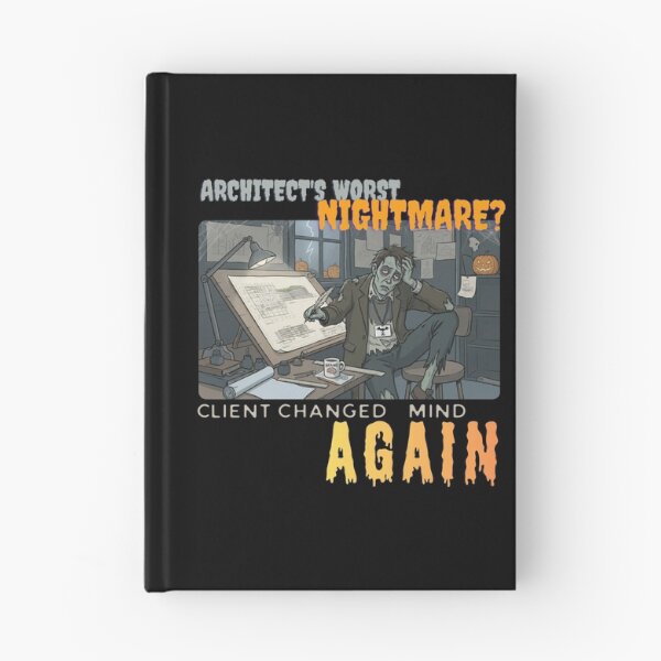 Item preview, Halloween Architect Shirt, Worst Nightmare designed and sold by BlueprintBold.