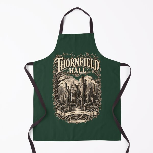Item preview, Thornfield Hall – Vintage Jane Eyre Gothic Architecture Illustration designed and sold by AmiGraph.