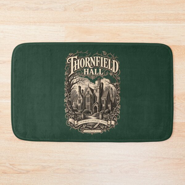 Item preview, Thornfield Hall – Vintage Jane Eyre Gothic Architecture Illustration designed and sold by Creatiforge.
