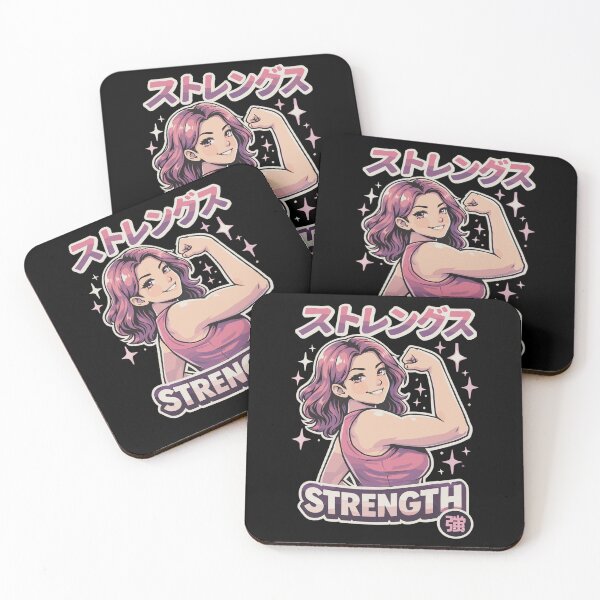 Artikelvorschau, Anime Girl Strength – Manga Power & Empowerment entworfen und verkauft von Pineapple-Tree.