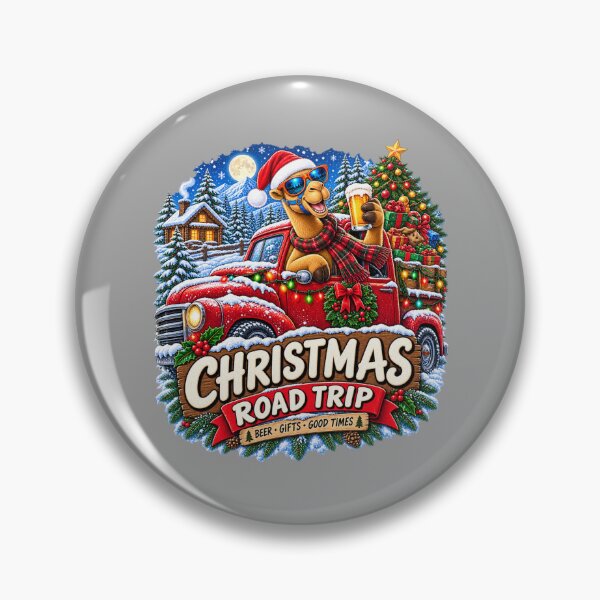 Item preview, Christmas Road Trip Funny Christmas Camel – Gift – Camel Santa Is Coming To Town – Funny Camel T-Shirt Gift for Camel Lovers designed and sold by Camel & Quirk.