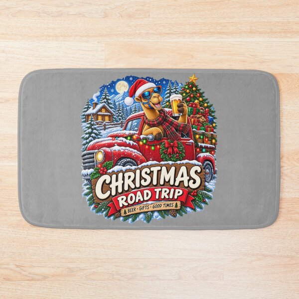 Item preview, Christmas Road Trip Funny Christmas Camel – Gift – Camel Santa Is Coming To Town – Funny Camel T-Shirt Gift for Camel Lovers designed and sold by Camel & Quirk.