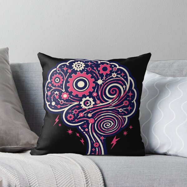 Item preview, Neurodivergent Brain Energy Gears Spin designed and sold by Fun2Fentastic.