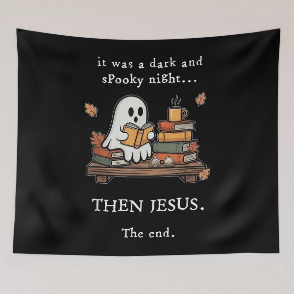 Item preview, It was A Dark and Spooky Night Then Jesus The End Ghost designed and sold by BancaJone.