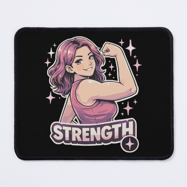Item preview, Anime Girl Power & Strength – Female Empowerment designed and sold by Pineapple-Tree.