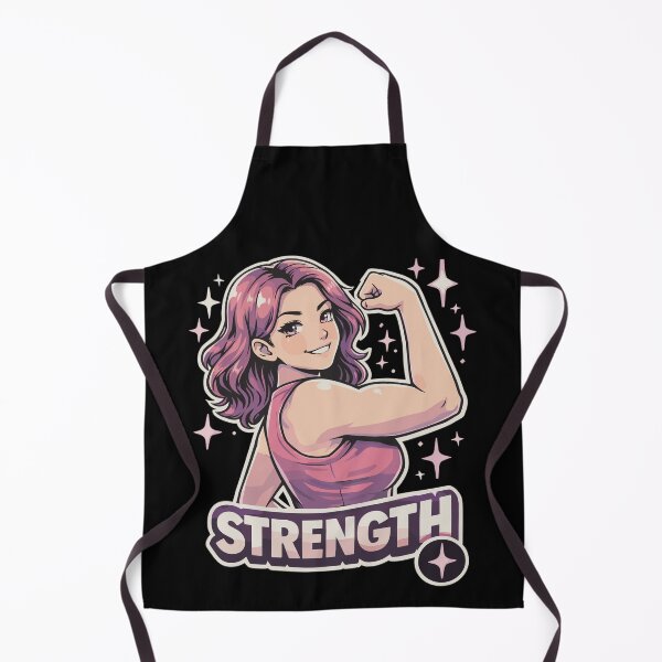 Artikelvorschau, Anime Girl Kraft & Strength – Female Empowerment entworfen und verkauft von Pineapple-Tree.