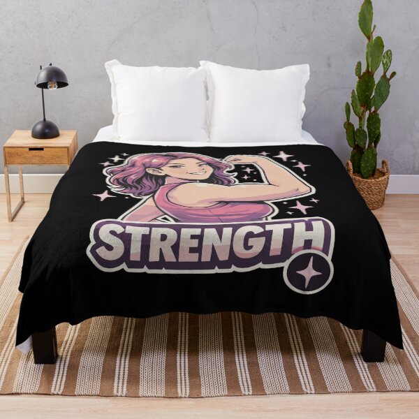 Item preview, Anime Girl Power & Strength – Female Empowerment designed and sold by Pineapple-Tree.