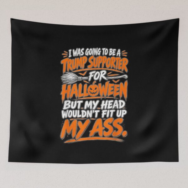 Item preview, Retro I was Going to Be A Trump Supporter for Halloween designed and sold by BancaJone.