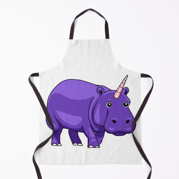 Item preview, Unicorn Hippopotamus designed and sold by Jaudaux Designs.