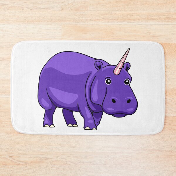 Item preview, Unicorn Hippopotamus designed and sold by Jaudaux Designs.