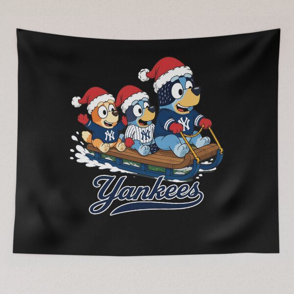 Item preview, Santa Pups Yankeess Christmas Running designed and sold by visionnen.