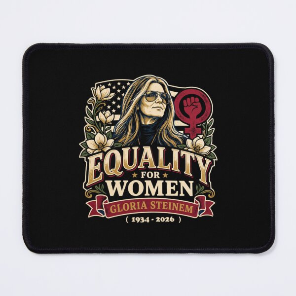 Item preview, Gloria Steinem, Equality For Women, Feminist Pioneer Memorial, Women Rights Activist designed and sold by sonjensenStudio.