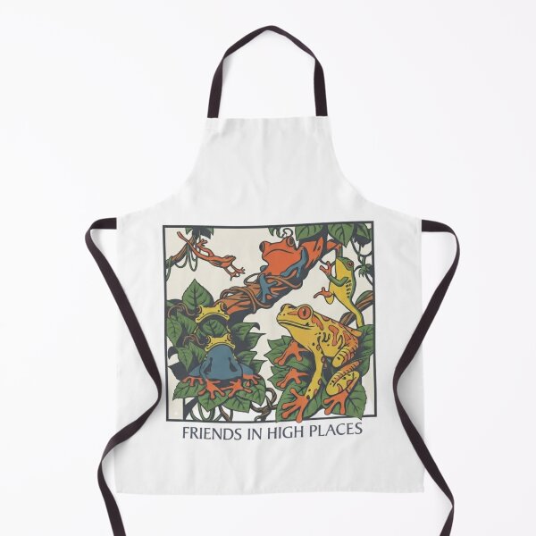 Item preview, Friends in High Places Frog 90s, Colorful Tree Frog Graphic designed and sold by DesignDenDo ⭐⭐⭐⭐⭐.