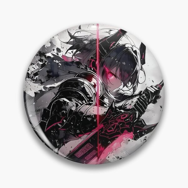 Item preview, Dark Fantasy Dragon Knight – Pink Gothic Valkyrie Warrior Anime Art designed and sold by Dyan4.