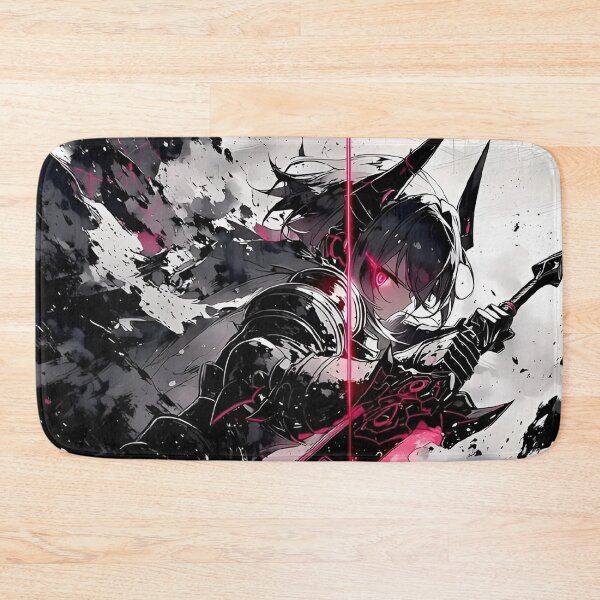 Item preview, Dark Fantasy Dragon Knight – Pink Gothic Valkyrie Warrior Anime Art designed and sold by Dyan4.
