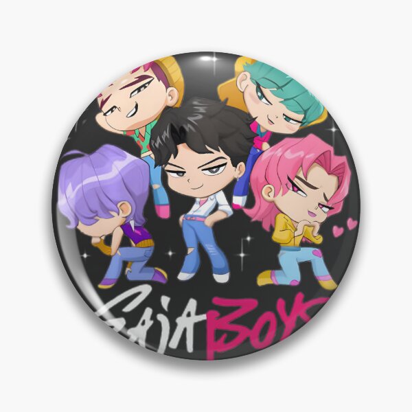 Item preview, Chibi K-Pop Boy Band Aesthetic Illustration Cute Seven Member Group Art | Limited Edition designed and sold by thedesigneranas.