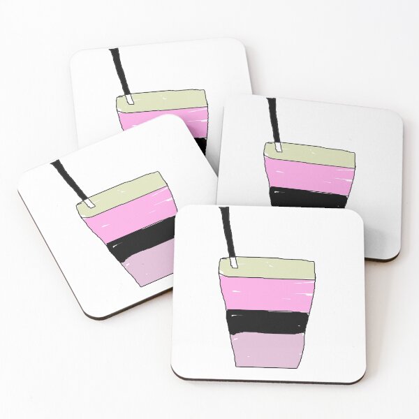 Item preview, Aesthetic Pastel Layered Coffee Art designed and sold by Hilmanku.